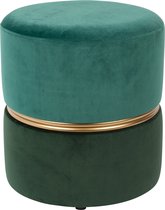 Housecraft Living Bubbly Poef Forest/ Groen