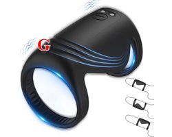 Dubbele Penisring Vibrator - cockring - trillen - penis ring - met oplaadkabel