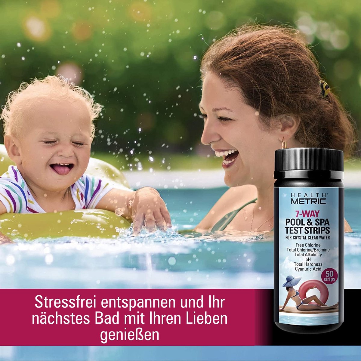 Leslies 5-in-1 Pool Test Strips 30 Count Leslies 5-in-1 Pool Test ...