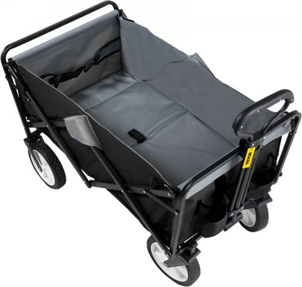 Carrito De Transporte Corropoli 112x51cm Máx 550kg - Negro/amarillo Carrito De Transporte Corropoli 112x51cm Máx 550kg - Negro/amarillo