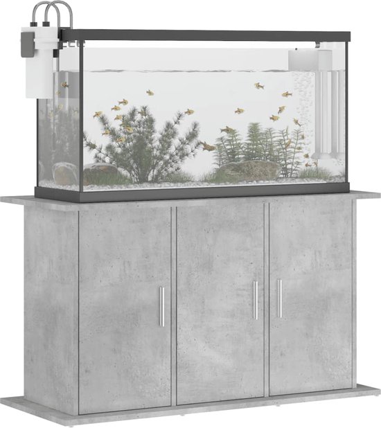 vidaXL-Aquariumstandaard-101x41x58-cm-bewerkt-hout-betongrijs