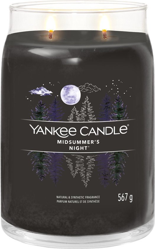 Yankee Candle - Midsummer’s Night Large Jar Geurkaars - 90 branduren - twee lonten