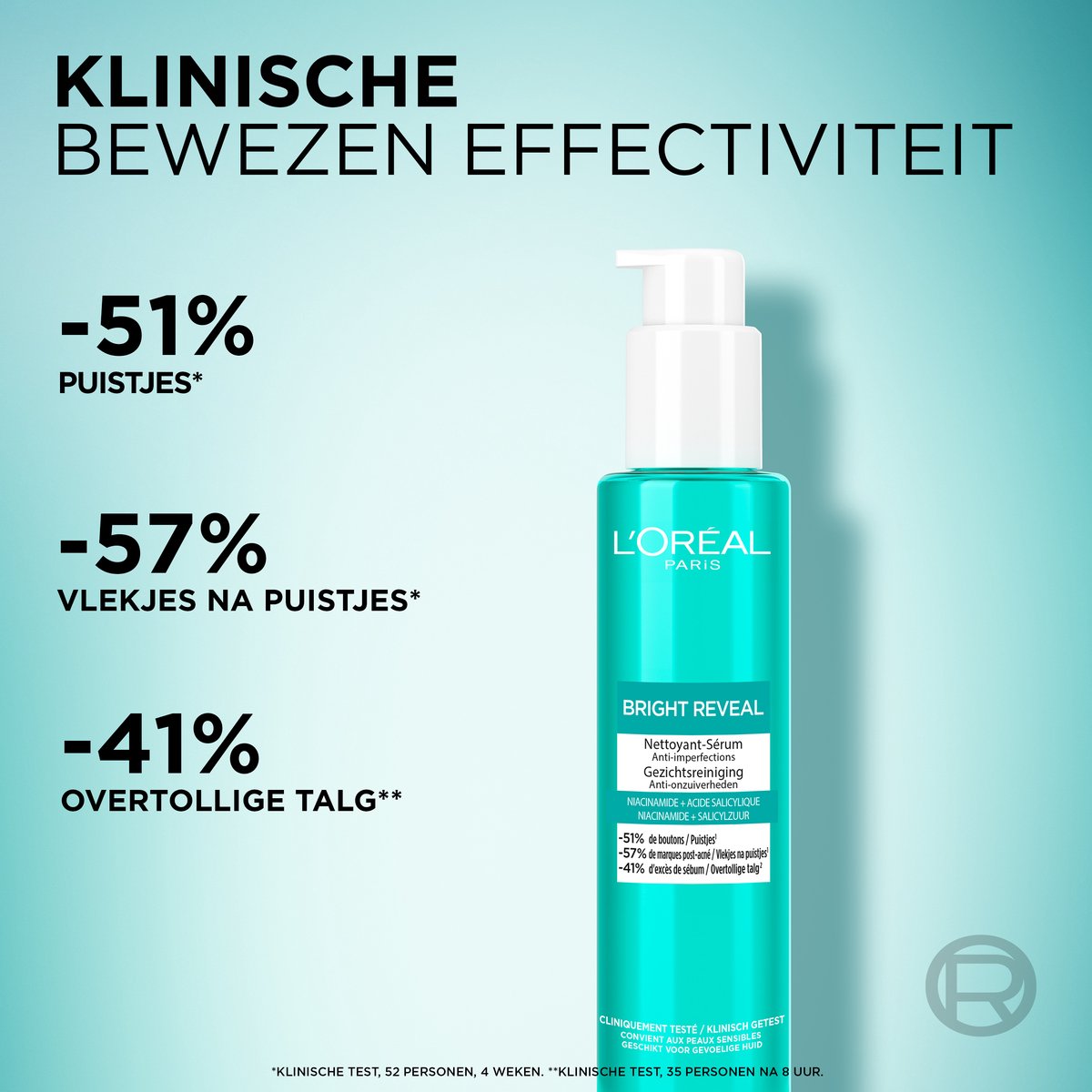L'Oréal Paris Bright Reveal Schuimende Reinigingscrème met Niacinamide thumbnail 4