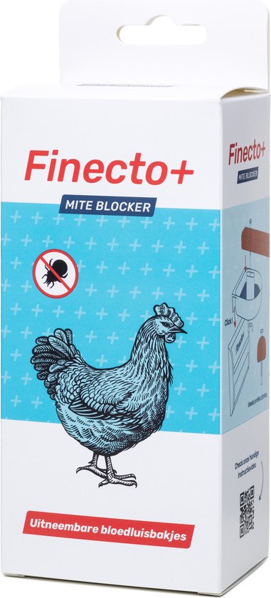 Foto: Finecto mite blocker anti bloedluizenmiddel 2 stuk