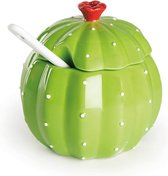 Suikerpot 200ml Keramiek Groen