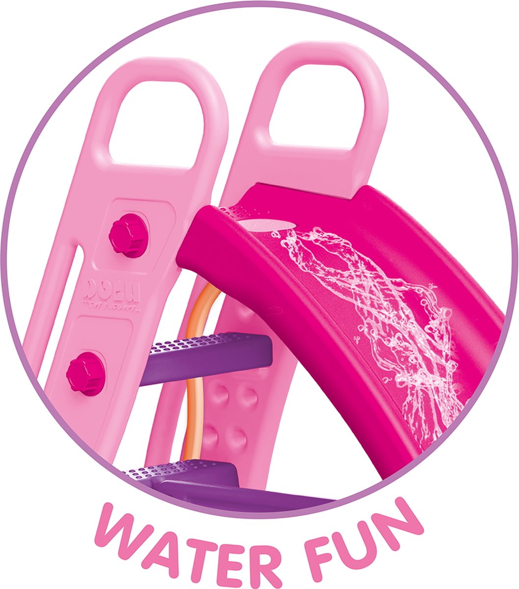Dolu Unicorn XL Waterglijbaan - Losse Glijbaan Peuter - Roze - Binnen & Buiten — afbeelding 8