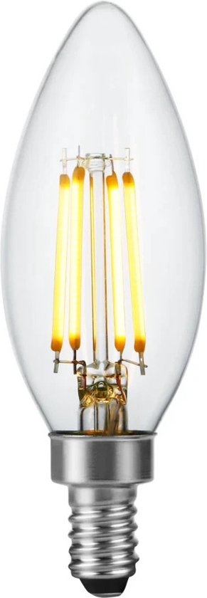 SPL LED Kaarslamp E12 4.4W 470lm 2700K Helder Dimbaar C35 Cri90