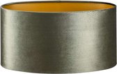 Lampenkap Ovaal - 30x20x16cm - Fendi velours olijf