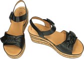 Gabor -Dames - zwart - sandalen - maat 38