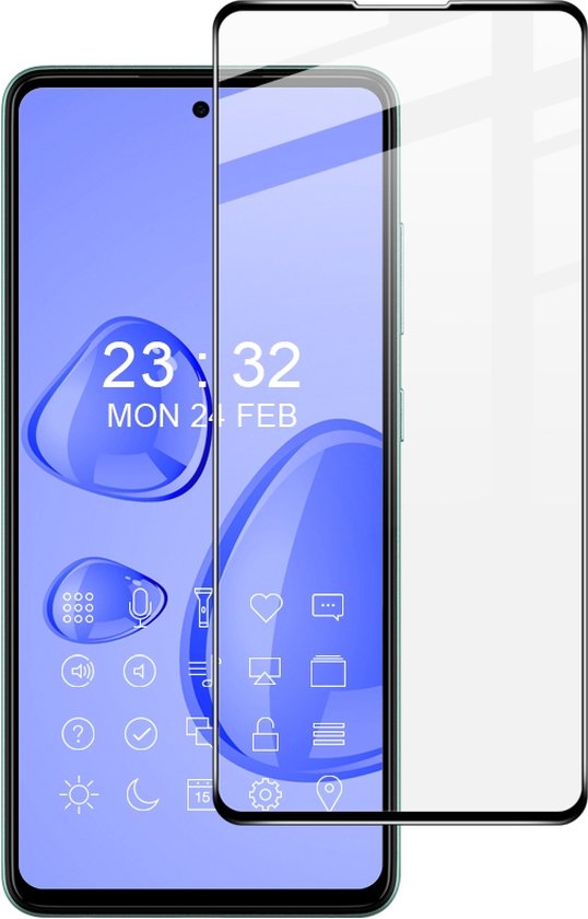 Geschikt Voor Samsung A54 Screenprotector - Solidenz Fullcover Screen Protector A54 - Scherm Protector - Glass Protector A54 - Full Screen Protector - Gehard Glas
