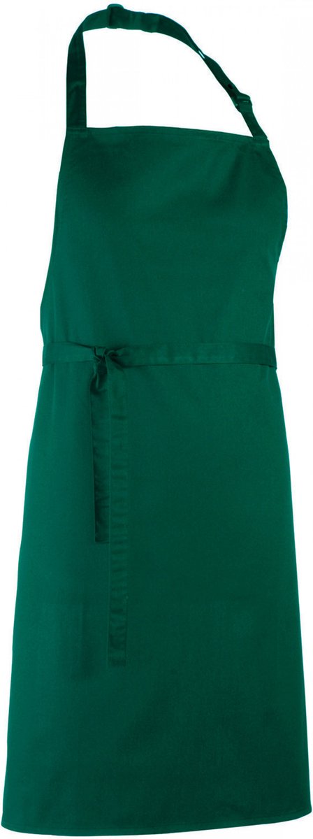 Schort/Tuniek/Werkblouse Unisex One Size Premier Bottle Green 65% Polyester, 35% Katoen