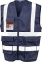 Gilet Unisex 3XL Result V-hals Mouwloos Navy 20% Katoen, 80% Polyester