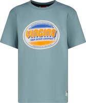 Vingino T-shirt-Hon Jongens T-shirt - Grey blue - Maat 116