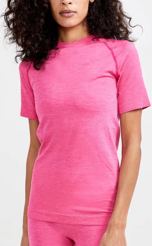 Craft Thermoshirt dames korte mouw - Core dry - S - Roze.