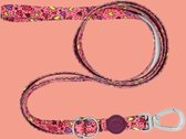 Morso - Hondenriem Verstelbaar - Gerecycled - Pink Think Roze - L - 65-200X2,5 cm