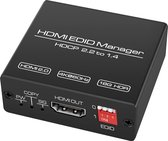 NÖRDIC HDMI-EMU1 HDMI 2.0b EDID Emulator - 4K60Hz - 18Gbps - HDCP2.2 - Zwart