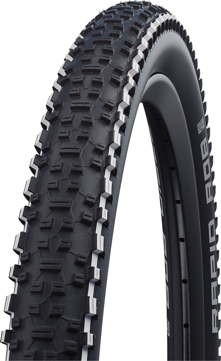 Schwalbe buitenband.26-2.25(57-559)HS425 Rapid Rob K-Guard White Str.