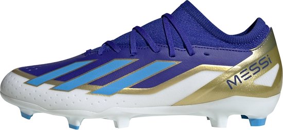 adidas Performance X Crazyfast Messi League Firm Ground Voetbalschoenen - Unisex - Blauw- 46