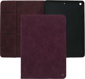 Bookcase hoesje - Tabletcase met pasjeshouder - Bordeaux- Geschikt voor: Apple iPad 10.2 2021 (9e gen)/iPad 10.2 (2020)/iPad 10.2 (2019)