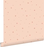 ESTAhome behang sterretjes zacht roze - 139686 - 0.53 x 10.05 m