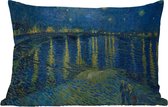 Buitenkussens - De Sterrennacht - Vincent van Gogh - 60x40 cm - Weerbestendig