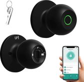 Smartlock - Slimme Deurknop - Vingerafdruk Deurslot - Met App Voor Thuis - Slaapkamer - Kantoor