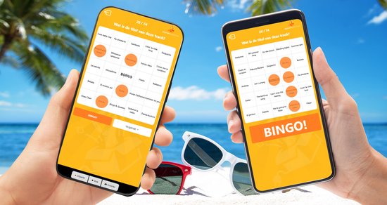 Summer Hits Music Bingo - Muziek Bingo - Digitale Spellenbox