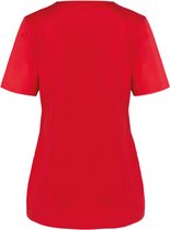 Schort/Tuniek/Werkblouse Dames XL WK. Designed To Work Deep Red 65% Polyester, 35% Katoen