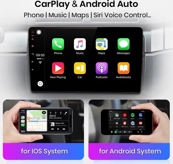 2G 64G Android 13 Autoradio voor Peugeot 107/Citroen C1
