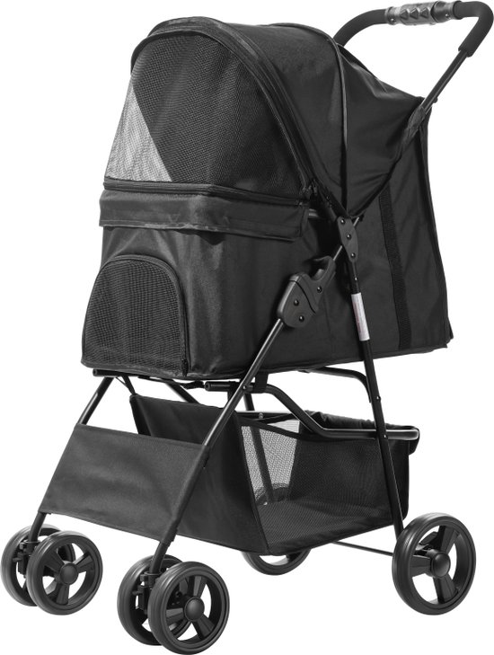HiPet® Inkapbare Hondenbuggy Senna