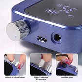 Perceuse à ongles électrique Portable 35000 tr/min, avec écran LCD, ponceuse à ongles Rechargeable, lime à ongles, outil de pédicure