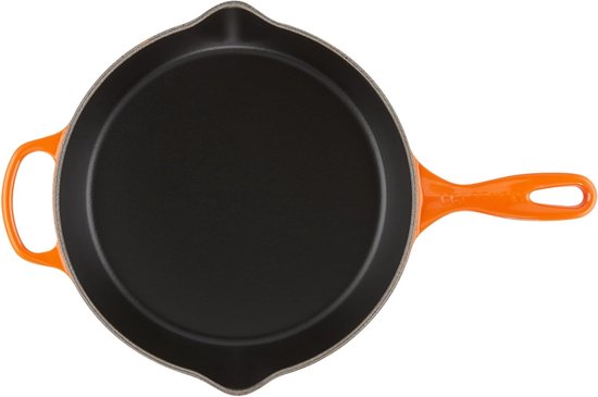 Gietijzeren braadpan 24 cm Rood