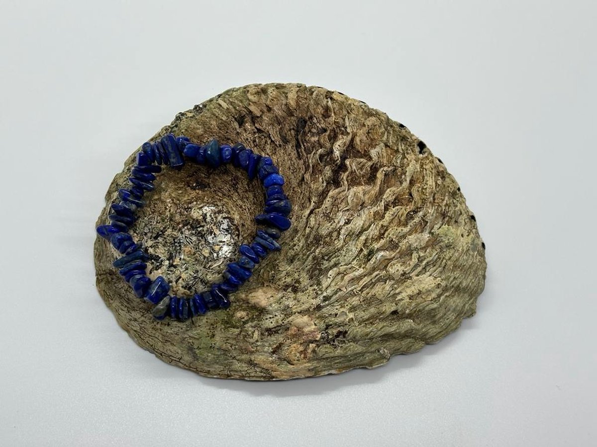 S4H Lapis Lazuli Armband steentjes | 18 cm | Wijsheid & Intuïtie