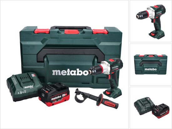 Metabo BS 18 LTX BL I Accuboormachine 18 V 130 Nm + 1x accu 5,5 Ah + lader + metaBOX