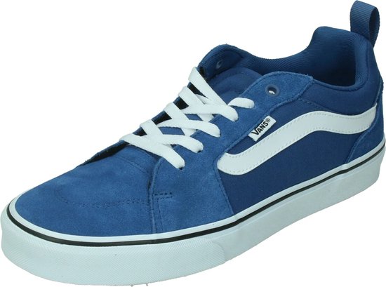 Vans Heren Sneaker Mn Filmore Suede/Canvas Blue/White BLAUW