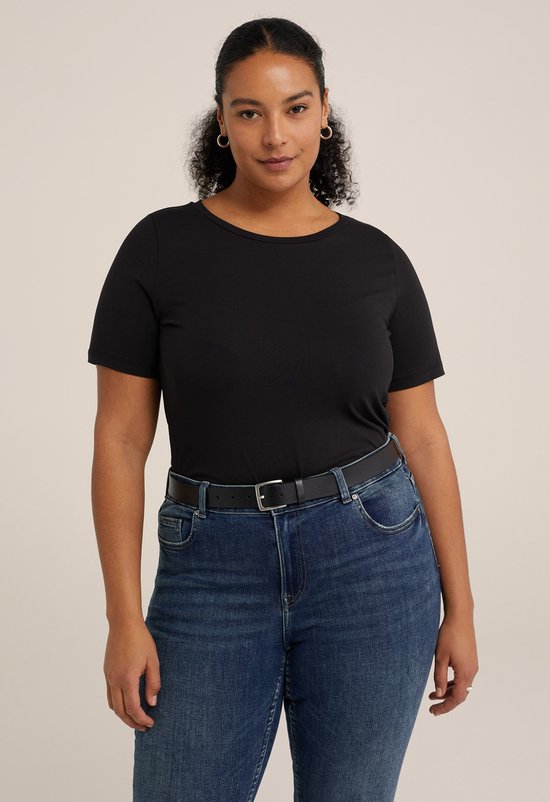 WE Fashion Dames T-shirt - Curve