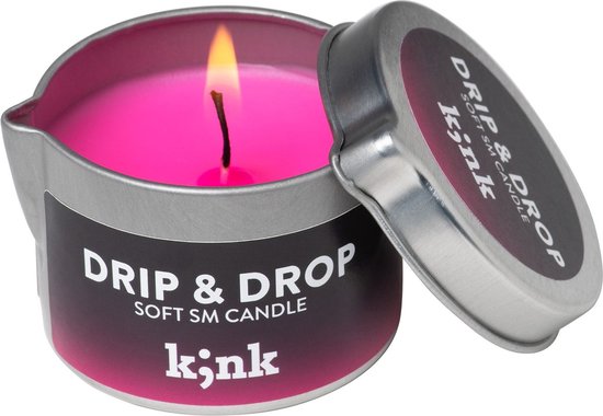 Drip & Drop - Soft SM Candle - Neonpink