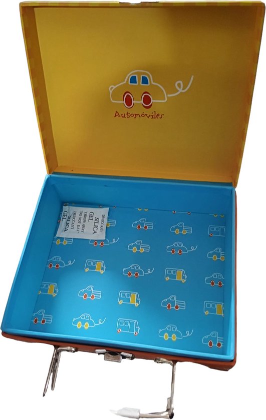 Kinder koffertjes set - 3 delig - Model Auto - Simply fot Kids - koffer — afbeelding 3