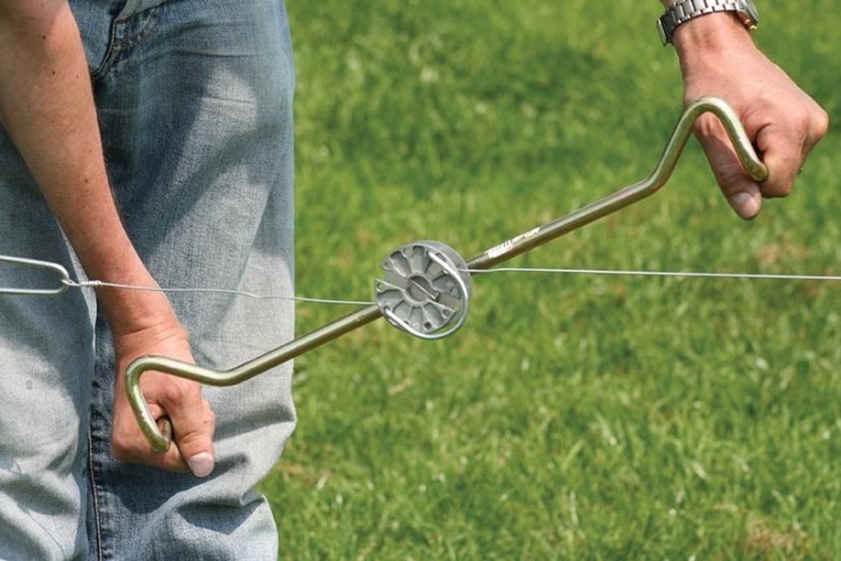 Koltec Spanbeugel voor rotorspanner — spanbeugel rotorspanner, afrastering spanbeugel, spanhulp Koltec