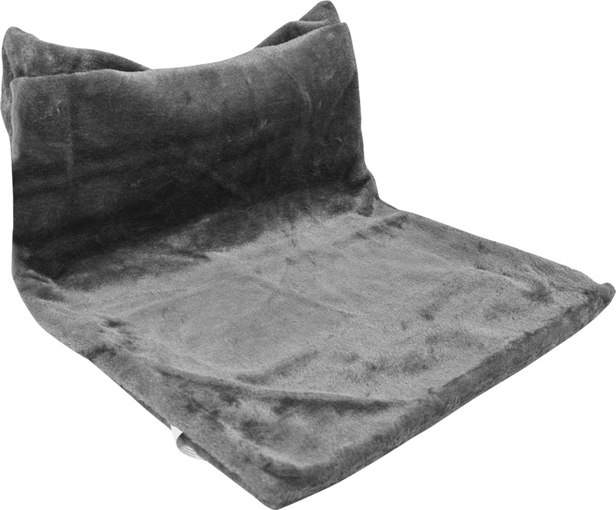 Radiator hangmat pluche Grijs 45x31x26cm