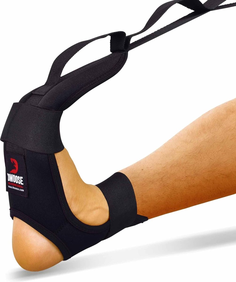 Yogaband fascia-stretcher - yogaband - yoga-band fascia-stretcher kuitstretcher & voetstretcher voor plantaire fasciitis spierspanning enkelblessure - oefenlus voor het strekken van de beenspieren