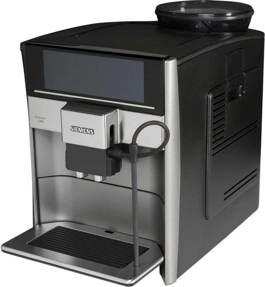 Afbeelding 2 van Siemens EQ6 Plus s500 TE655203RW - Volautomatische espressomachine - Grijs/RVS