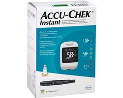 Startset Accu-Chek Instant - Het testen duurt 4 seconden - Hoeveelheid bloed 0.6µl Teststrips zijn niet inbegrepen