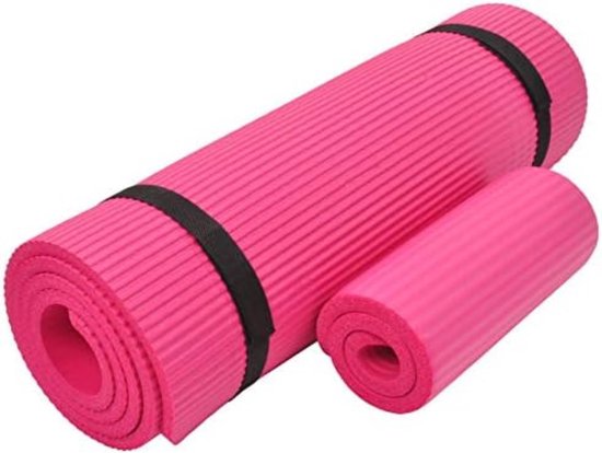 Yoga Mat Extra Dik - Fitness Mat Extra Dik - Roze