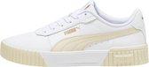 PUMA Carina 2.0 Dames Sneakers - PUMA White-Sugared Almond-PUMA Gold - Maat 39