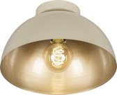 Lumidora Plafondlamp 74837 - Plafonniere - EASTON - E27 - Goud - Beige - Zand - Metaal - ⌀ 30 cm