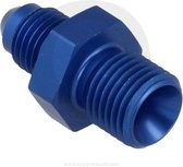 Aluminium adapter male D04 - 1/4 BSP