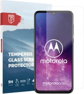 Rosso Motorola One Zoom 9H Tempered Glass Screen Protector Zwart