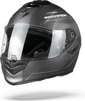 Scorpion EXO-1400 Air Carbon Beaux Matt Black Silver  Integraalhelm - Motorhelm - Maat L