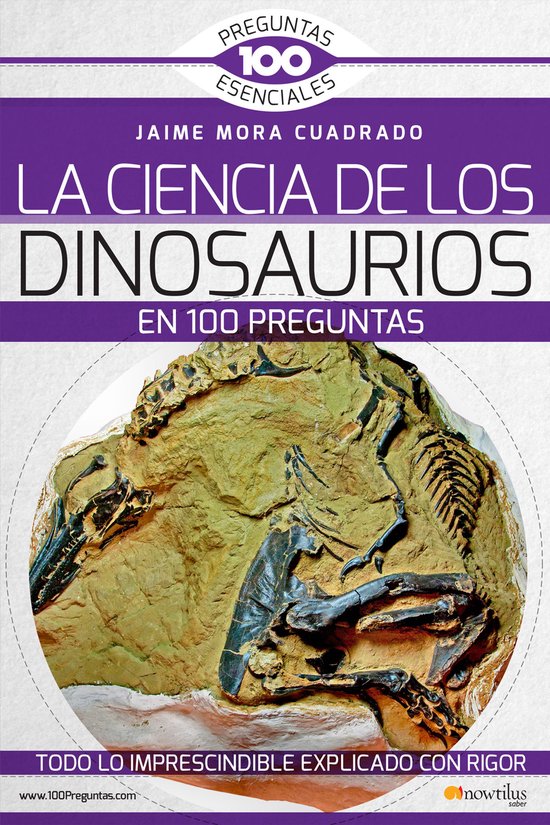 La Ciencia de los dinosaurios en 100 preguntas - cover